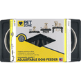 Pet Zone Designer Diner ADJUSTABLE Elevated Dog Bowls Adjusts To 3 Height