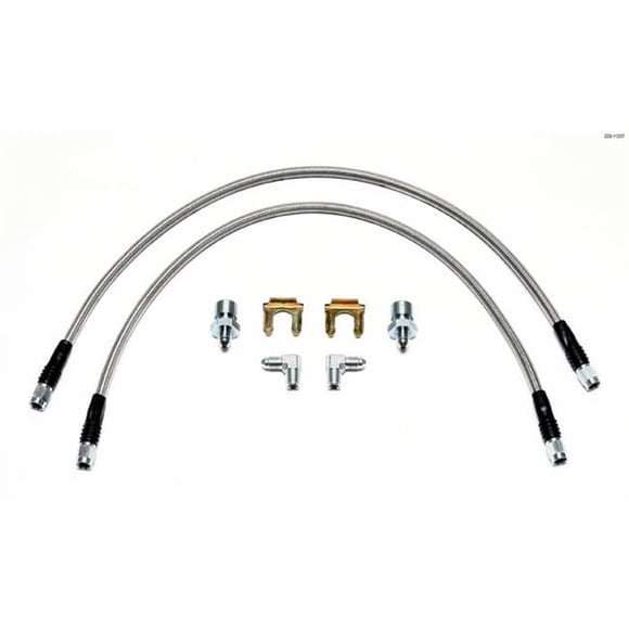 0.37 in. 24 Female Flexline Brake Line Kit