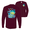 Maroon, variant on Wild Bobby, Classic Fresh Mahi Classic Nautical Fish Fishing Mens Long Sleeve Shirt