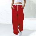 thumbnail image 1 of asjyhkr Womens Sweatpants with Pockets Jogger Elastic Waist Drawstring Athletic Running Gym Workout Pants, 1 of 5