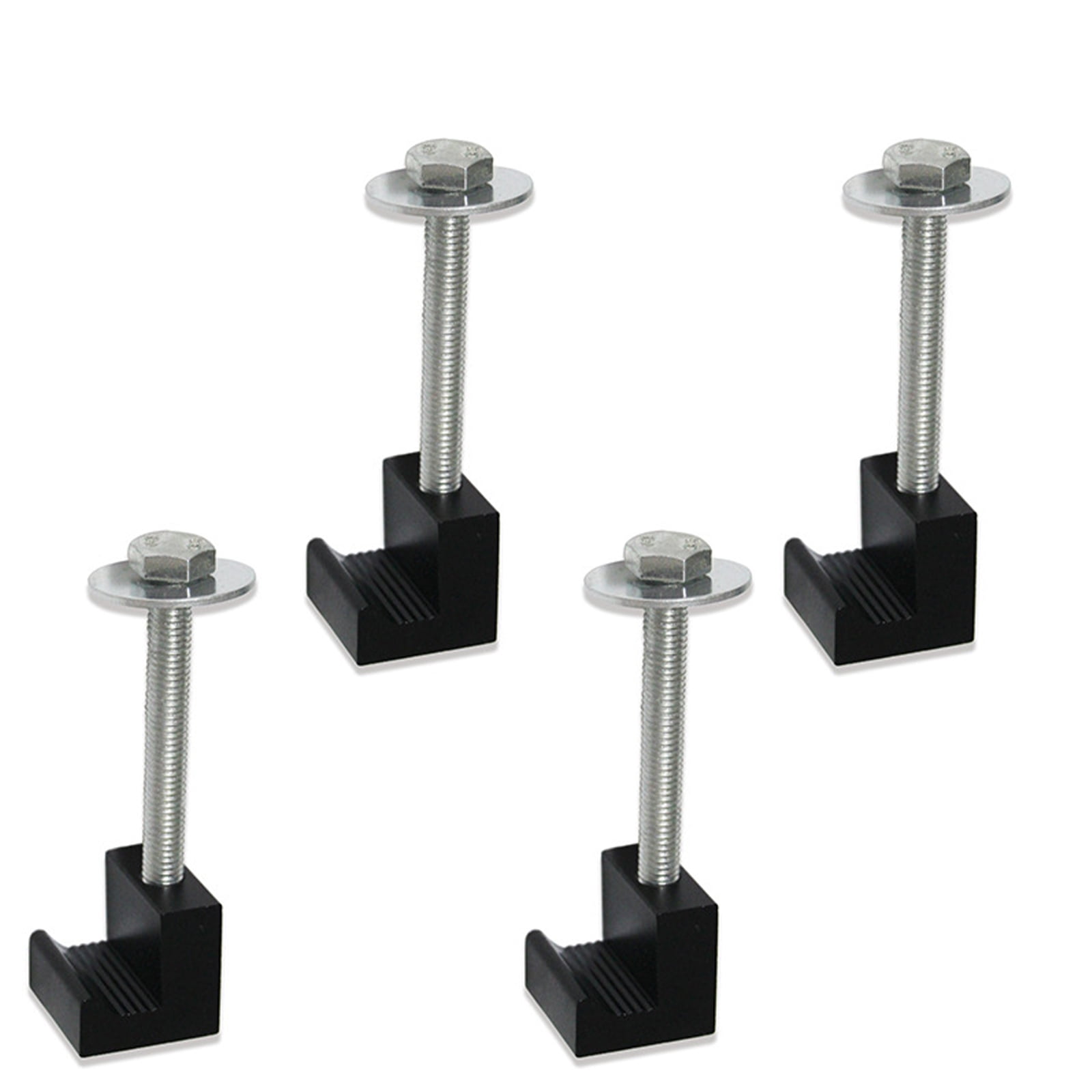 4Pcs Nodrilling Tie Downs Truck Mounting Tool Aluminum Hook Crossover