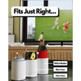 thumbnail image 4 of Mangas para Enfriar Latas PartyPrints Blancas Paquete de 25 para 355 mL y 473 mL, 4 of 7