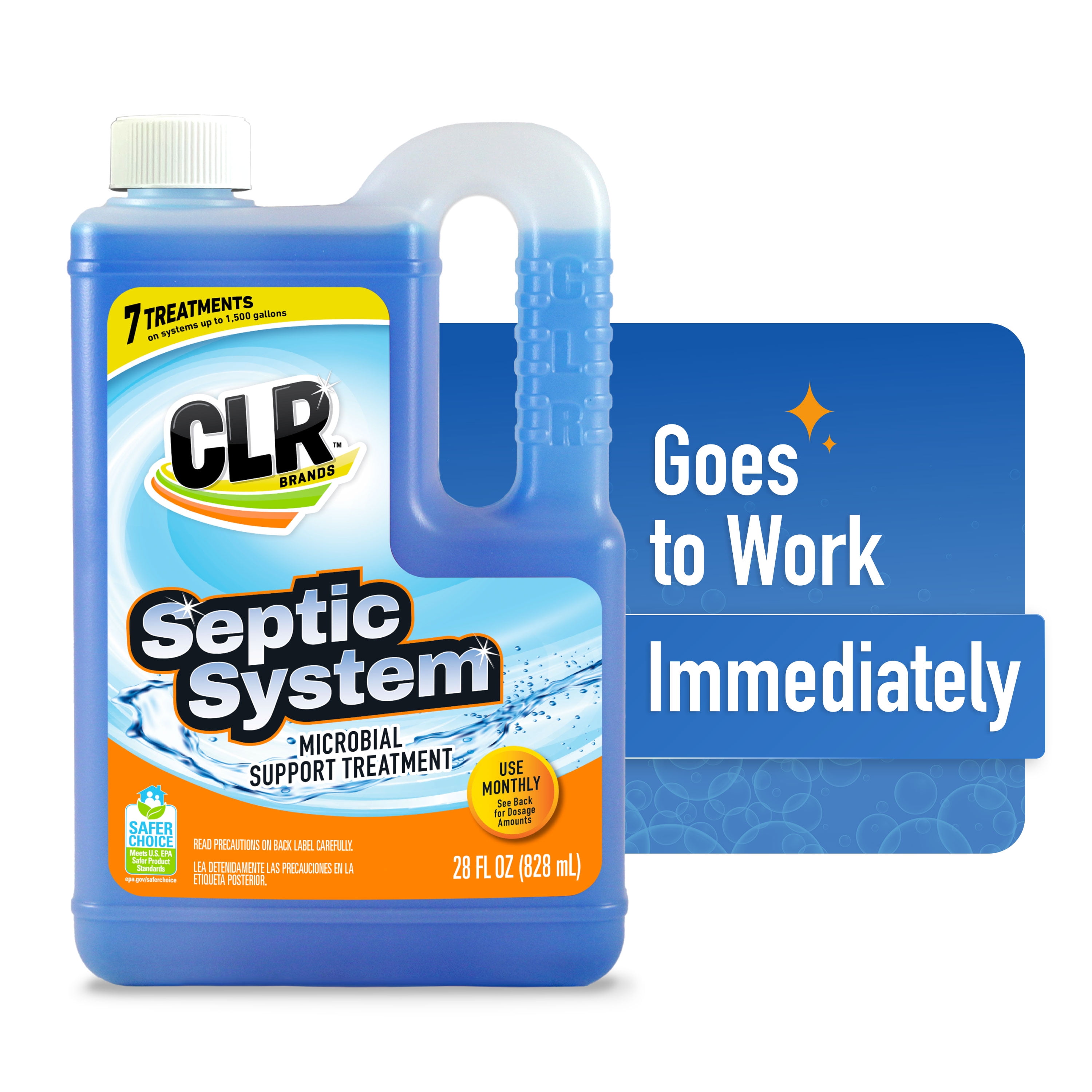 RID-X Septic Tank Treatment & Bathroom Sink Unclog Cleaner, Safe