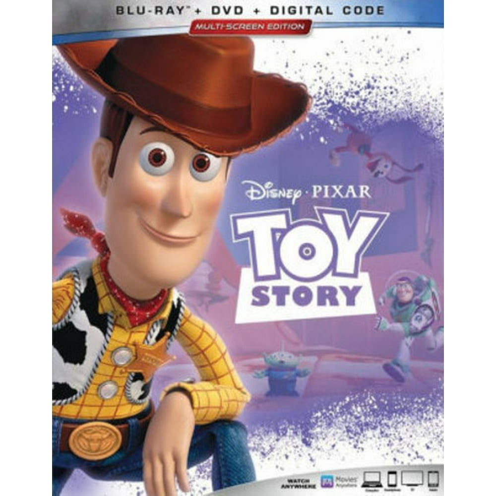 Toy Story (Blu-ray + DVD + Digital) - Walmart.com - Walmart.com