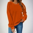 thumbnail image 5 of ShiShine Crewneck Sweatshirt for Women Long Sleeve Pullover Tops Drop Shoulder Sweatshirts, 5 of 5