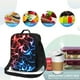 thumbnail image 4 of Disketp Red And Blue Lightning Bolsa Térmica Estampada para Almuerzo, Lonchera para Hombres y Mujeres Adultos, 4 of 7