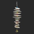 thumbnail image 1 of Parrot Natural Cuttlefish Bone Hanging String Calcium Supplement Toy Teething Tools Pet Supplies, 1 of 9