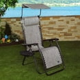 thumbnail image 5 of Gravity Free Chair w\sun-shade and cup tray, 5 of 11