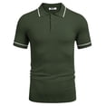 thumbnail image 6 of COOFANDY Men Knit Polo T Shirts Vintage Short Sleeve Crochet Polo Shirts Casual Summer Workout Sweaters, 6 of 9