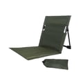 thumbnail image 4 of Silla de playa plegable con respaldo, silla de estadio, silla de camping ligera, Verde, 4 of 9