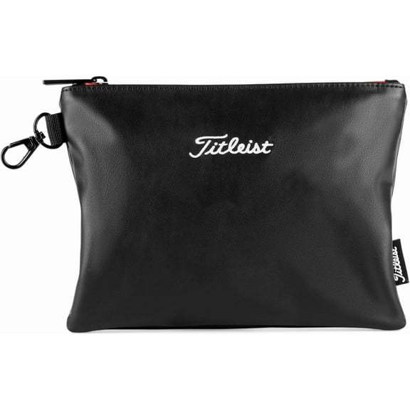 Travel Gear Professional Zippered Golf Pouch Black