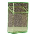 thumbnail image 3 of KLKCMS Transparent Box Case Thickened Lightweight Dispenser Portable Useful Display Box Flip Holder Case for Gift Men , Green, As discribed, 3 of 9