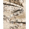 thumbnail image 6 of Unique Loom Tuareg Collection Area Rug - Medallion (8' Square Cream/Beige), 6 of 9
