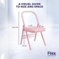 thumbnail image 2 of Folding Yoga Stretch Chair by Flex - Premium Yoga Support with Back Comfort | Stretch and Pose with Support | Ideal Foldable Yoga Chair for Home Practice, 2 of 7