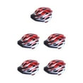 thumbnail image 1 of Youkk Adjustable Cycle For Men - Impact Resistance Soft Texture Comfortable Lining Lightweight Light Weight Mesh Red White 5Set, 1 of 6