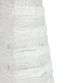 thumbnail image 6 of Northlight Glittered Cone Tree Christmas Decoration - 23.5 - White and Silver - Set of 3, 6 of 6