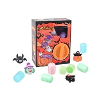 JoyMoreHome Mini Capsule Machines, 6 Random Surprise Eggs Include Halloween Theme Mini Figurine, Halloween Gift for Friends and Families