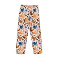 thumbnail image 3 of Vsdgher Cute Chickens Print Mens Pajama Pants Sleep & Lounge Pants, PJ Bottoms With elastic waistb and Pockets, 3 of 5