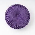 thumbnail image 2 of Toy Round Booster Seat Cushion Velvet Fabric Chair Pillow Sofa Settee Backrest Cushions 38x10cm heqiyong toy, 2 of 2