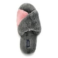 thumbnail image 5 of RACHEL Rachel Roy Women's Two Toned Crossband Slippers, 5 of 5