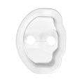 thumbnail image 3 of Cubierta genérica para cerradura de puerta de coche, accesorios de decoración, repuestos universales. blanco y 1 pieza, 3 of 9