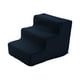 thumbnail image 4 of Escaleras para mascotas, escaleras para perros, rampa para perros, escalera multiusos, antideslizante, lavable a máquina, funda para cama, sofá, silla , S 3 Pasos AZUL OS S 3 Pasos AZUL OSCURO, 4 of 8