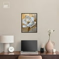 thumbnail image 4 of Athenas Flower Canvas Glamorous Feminine Wall Art by Art Remedy, Black Frame, 16" x 20", 4 of 8