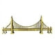 thumbnail image 5 of Maqueta del puente Golden Gate de San Francisco, artesanía en metal, souvenirs turísticos americanos decorativos, 5 of 6