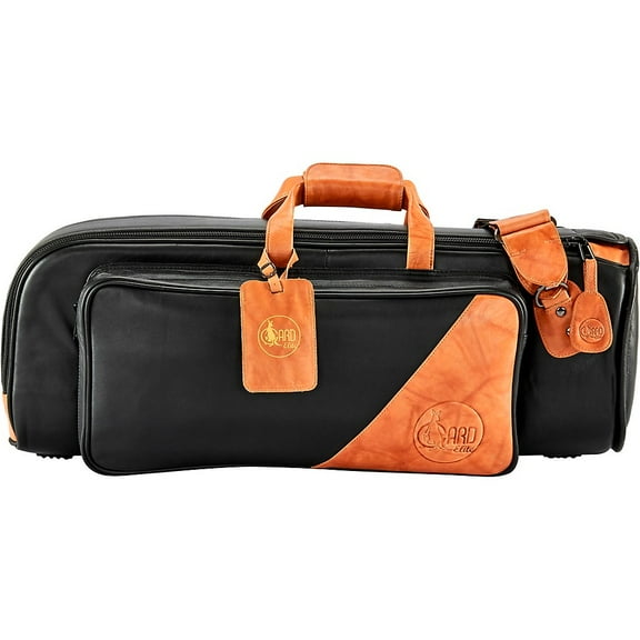 Gard 1-ELK Elite Series Black Leather Single Trumpet Gig Bag