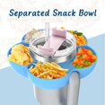 thumbnail image 3 of Snack Bowl for 40oz Water Cup Holder Snack Tray Cup Accessories Reusable Lot и\, 3 of 8