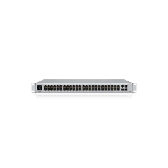 Ubiquiti Standard 48 PoE, 48-port Layer 2 PoE Switch (USW-48-POE (195W))