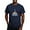Navy, variant on - Burj Khalifa Dubai T Shirt - Men's Fitted T-Shirt