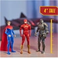 thumbnail image 3 of DC Comics, The Flash Batwing Battle Set | Supergirl, NAM-Ek, Flash Action Figures, 4-inch | Kids Toys for Boys and Girls Ages 4+, 3 of 8