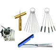 Ana Carburetor Carbon Dirt Jet Remove 13 Cleaning Needles 15 Brushes