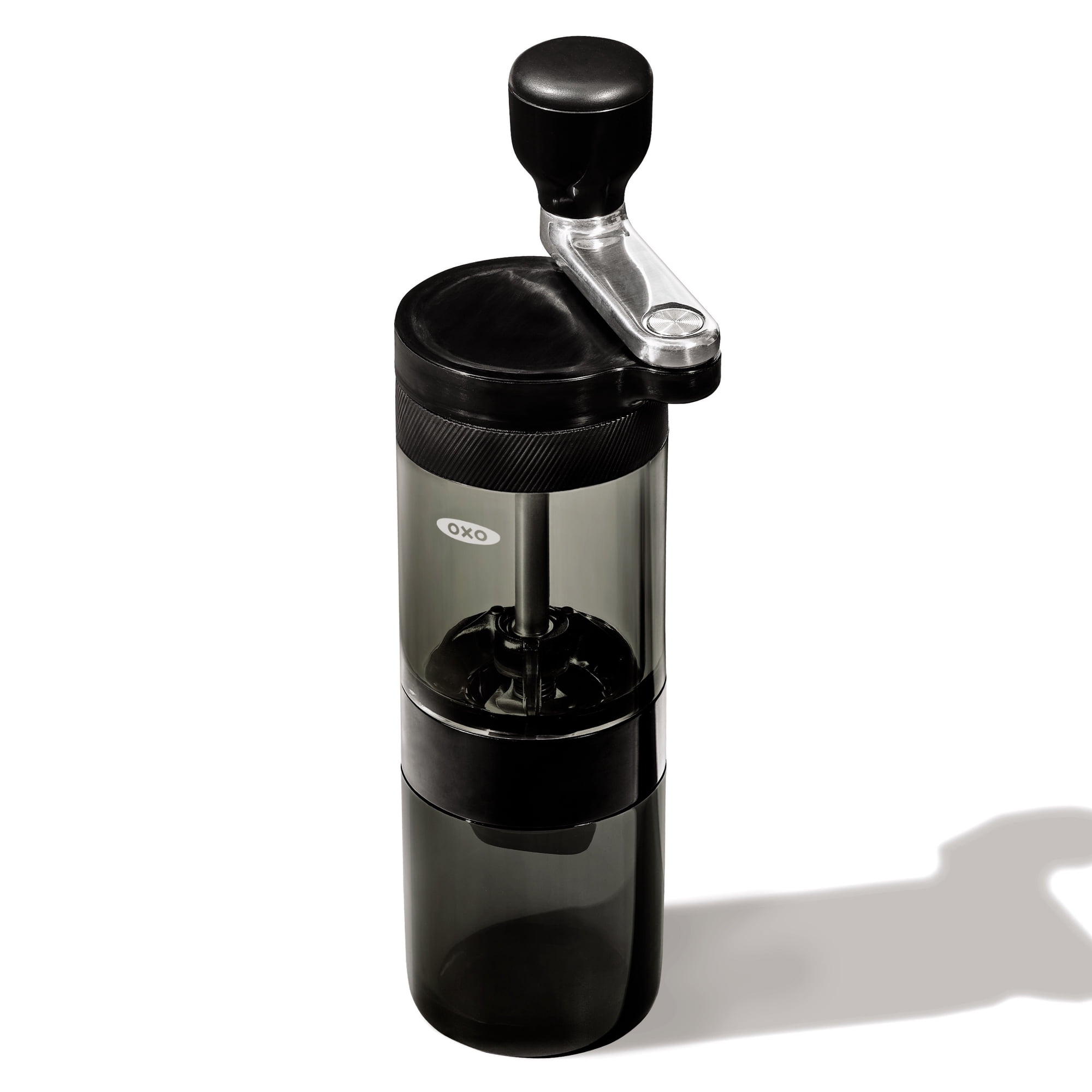 OXO Brew Manual Burr Coffee Grinder with Stainless Steel Conical Burrs