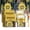 Golden-2pcs, variant on Weather Resistant Water-Based Gold Paint,150g/5.29oz Water Based Gold Leaf Paint,Waterproof GoldSpray Pain-t for Metal,Exterior DecorationPaint,Antique GoldLiquid Pain-t for Furniture,Fence,Crafts