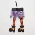 thumbnail image 3 of Guirnalda De Pierna De Bruja De Halloween, Guirnalda De Pierna De Bruja De Felpa Malvada Para Decoración De Halloween Advancent HA037708-00, 3 of 6