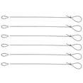 thumbnail image 1 of unbranded 6Ud Cable Para Cerradura De Puerta Negro Con Cuerda Anticaída Para Uso En Interiores, 1 of 8