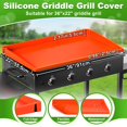 thumbnail image 3 of LOPNUR Full-Edge Silicone Grill Cover 36 Inch for Blackstone Griddle, Upgraded Heavy Duty Food Grade Silicone Mat for Blackstone Griddle Ac, 3 of 9