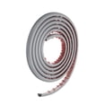 thumbnail image 3 of Cubierta de cable de 10 pies Uxcell W0.3"xH0.3" Ocultar cubiertas de cable de extensión gris, 3 of 7