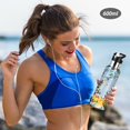 thumbnail image 5 of Yayeee 33oz Insulated Water Bottle Double Wall Stainless Steel with Flip Straw Lid, Colorful Leaves, 5 of 7
