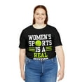 thumbnail image 6 of DJH Apparel | Women's Sports Is A Real Thing Tennis Unisex Tshirt, 6 of 8