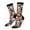 3 Black, variant on rock Skull record artist Print Adult Socks for Men & Women,Calf Socks, Ankle Socks,Boots Socks,Breathable Casual Sock,Unisex Crew Socks