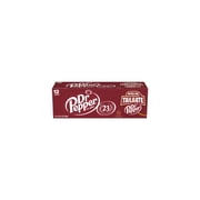 Dr Pepper Soda Pop, 12 fl oz, 12 Pack Cans
