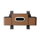 thumbnail image 4 of Organizador de asiento trasero de coche, porta pañuelos de piel sintética, para mantener ordenados los accesorios de viaje. Marrón, 4 of 9