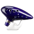 thumbnail image 1 of Zelda Ocarina With Song Book , 12 Hole Alto C Zelda Ocarinas, 1 of 5