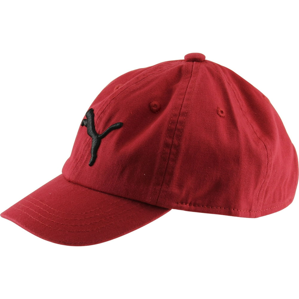 PUMA Puma Boy's Youth Evercat Podium Red/Black Cotton Baseball Cap