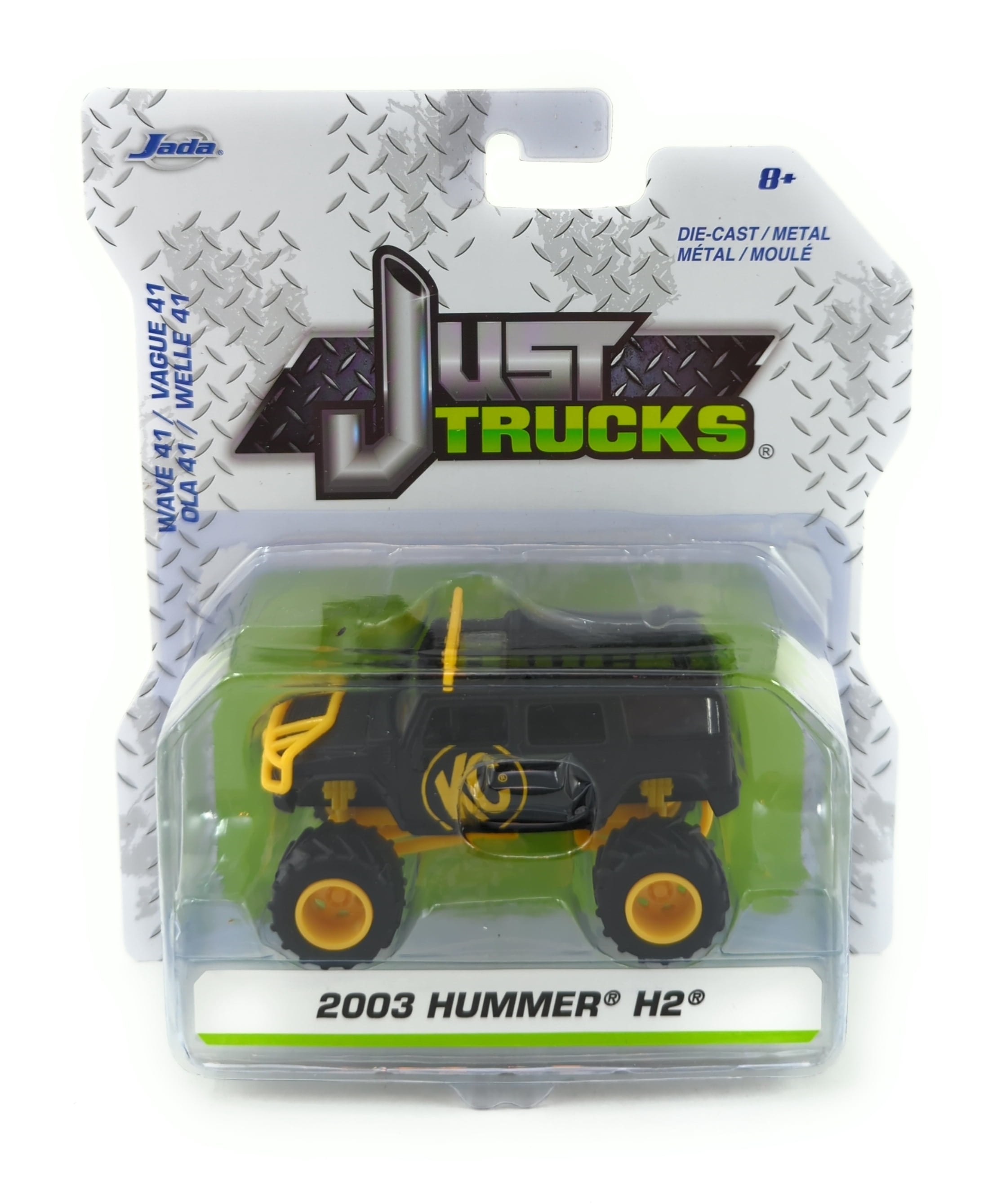 Jada Just Trucks 2003 Hummer H2 Metallic Blue 1:64 Scale Die Cast