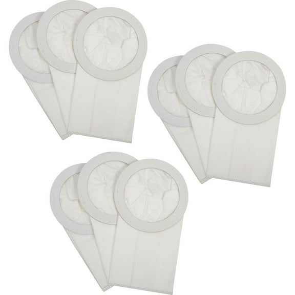 Global Industrial HEPA Filter Bag For 6 Quart Backpack 9 Bags/Pack