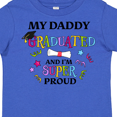 thumbnail image 4 of Inktastic My Daddy Graduated and I'm Super Proud Boys or Girls Toddler T-Shirt, 4 of 5